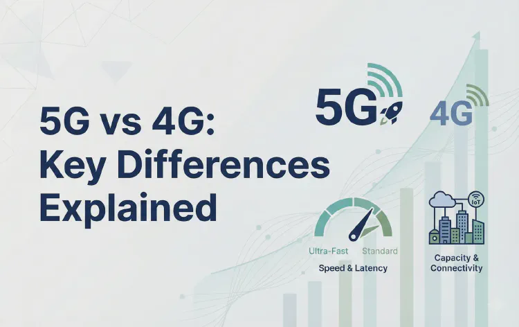 5G vs 4G: Key Differences Explained