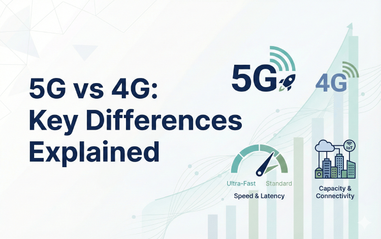 5G vs 4G: Key Differences Explained