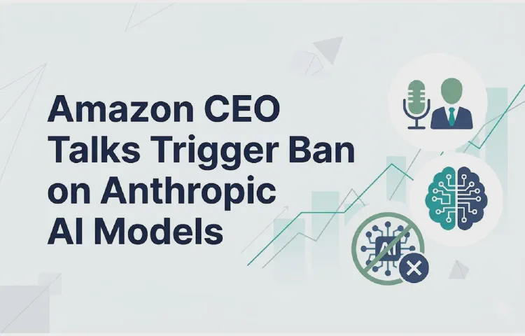 Amazon CEO Talks Trigger Ban on Anthropic AI Models