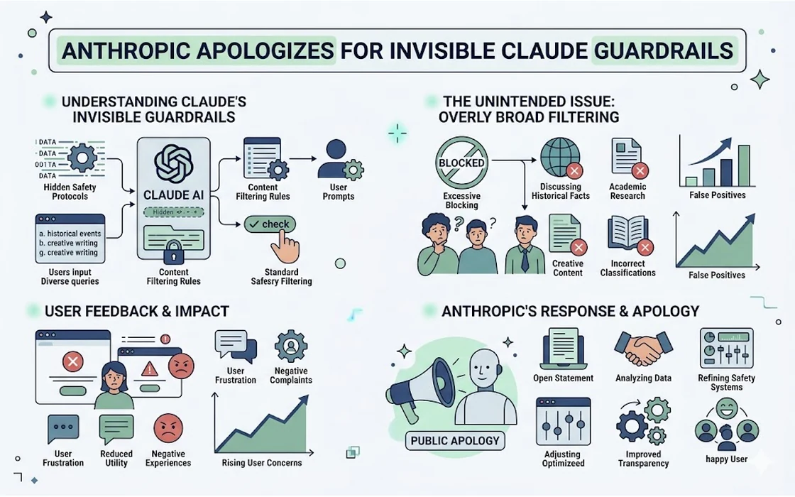 Anthropic Apologizes for Invisible Claude Guardrails