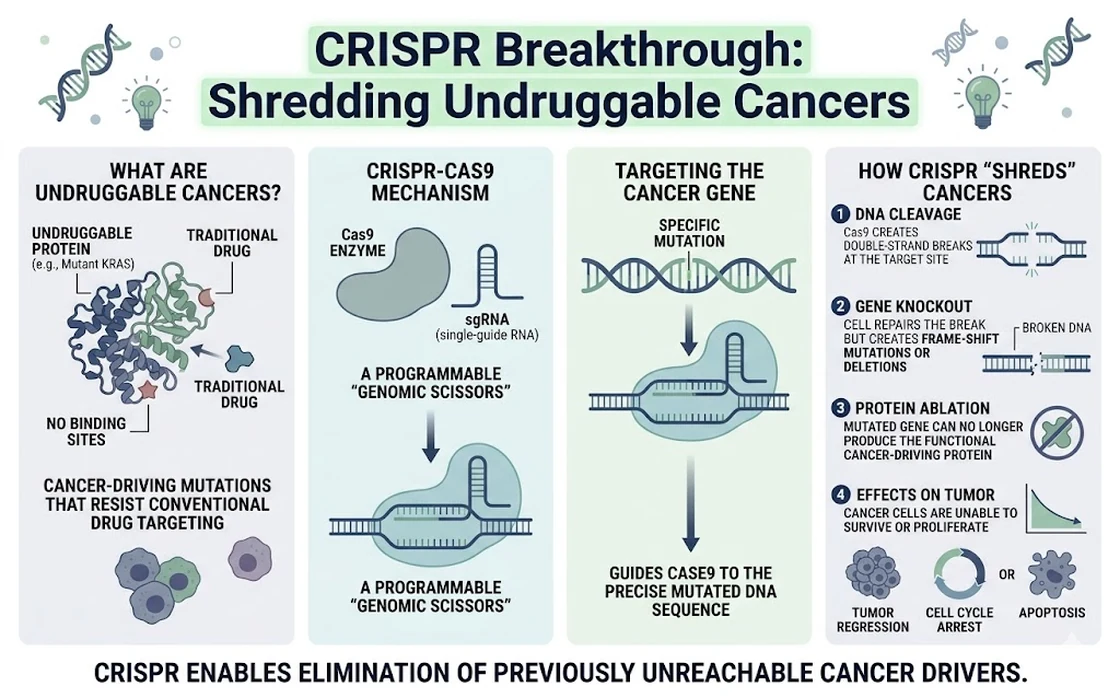 CRISPR Breakthrough: Shredding Undruggable Cancers