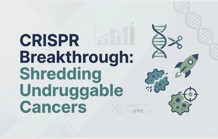 CRISPR Breakthrough: Shredding Undruggable Cancers