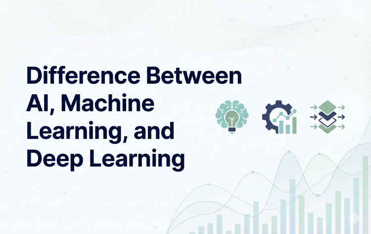 Difference Between AI, Machine Learning, and Deep Learning