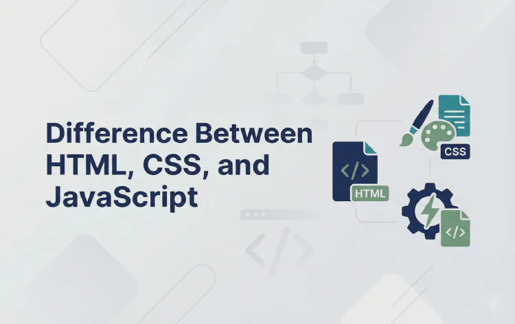 Difference Between HTML, CSS, and JavaScript