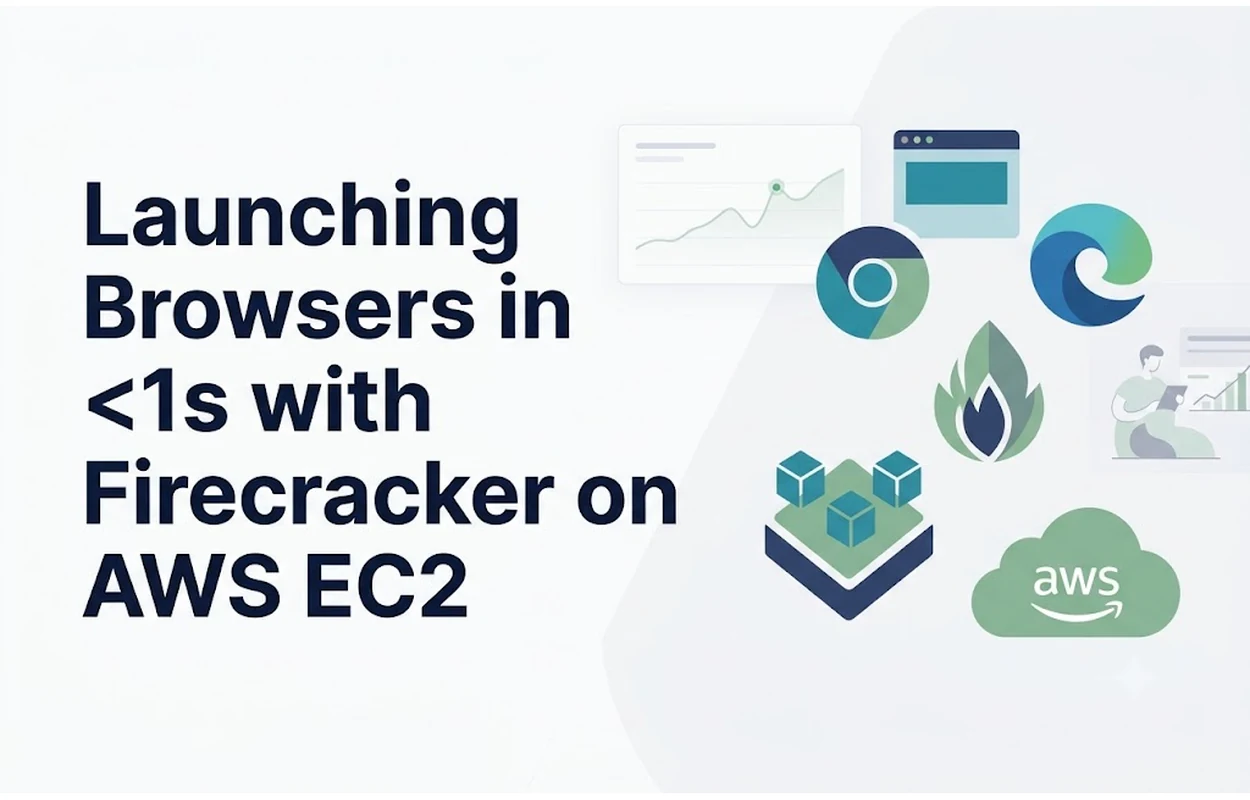 Launching Browsers in <1s with Firecracker on AWS EC2