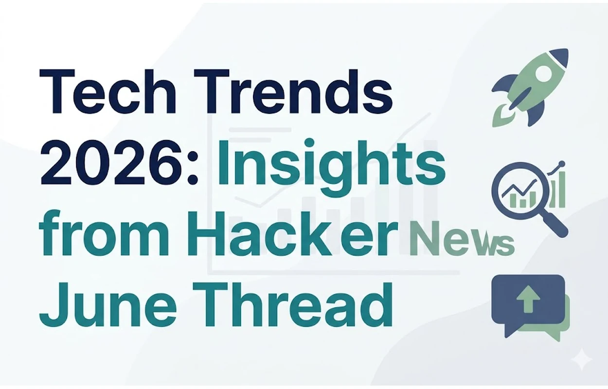 Tech Trends 2026: Insights from Hacker News June Thread