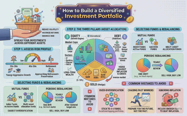 How to Build a Diversified Investment Portfolio