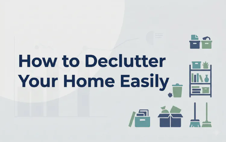 How to Declutter Your Home Easily