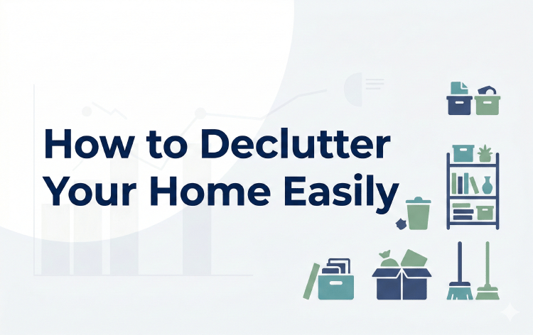 How to Declutter Your Home Easily