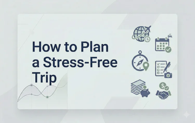 How to Plan a Stress-Free Trip