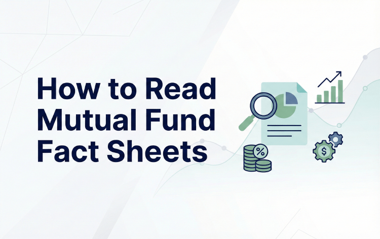 How to Read Mutual Fund Fact Sheets
