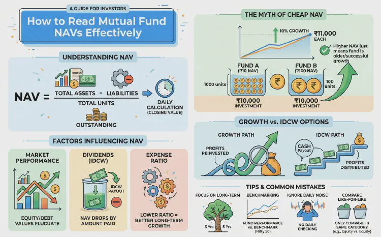 How to Read Mutual Fund NAVs Effectively