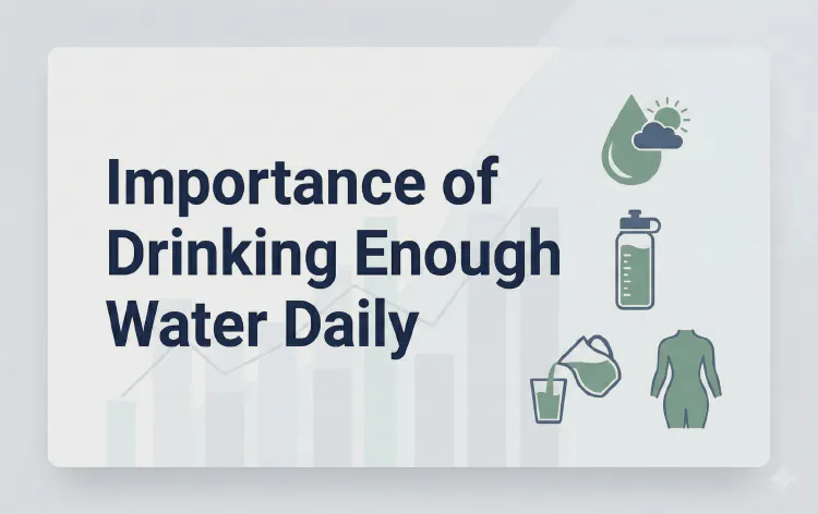 Importance of Drinking Enough Water Daily