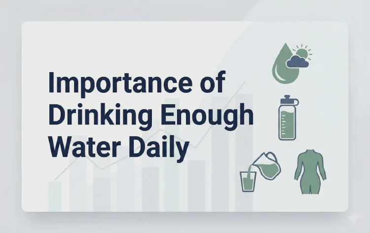 Importance of Drinking Enough Water Daily