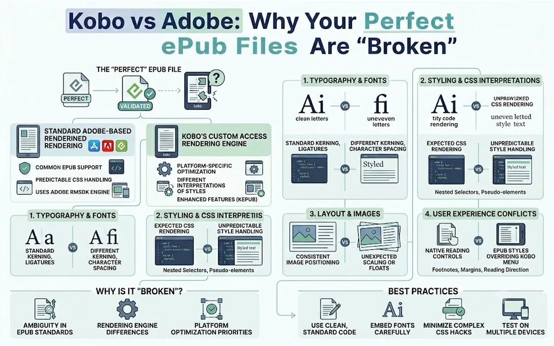 Kobo vs Adobe: Why Your Perfect ePub Files Are &ldquo;Broken&rdquo;