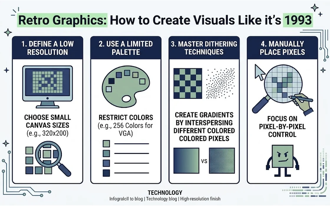 Retro Graphics: How to Create Visuals Like it’s 1993