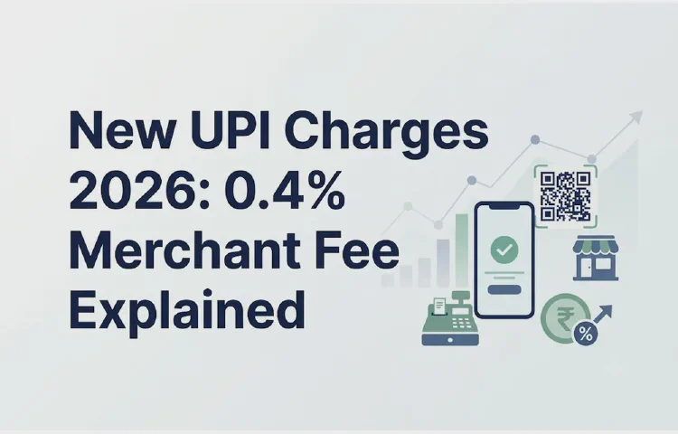 New UPI Charges 2026: 0.4% Merchant Fee Explained