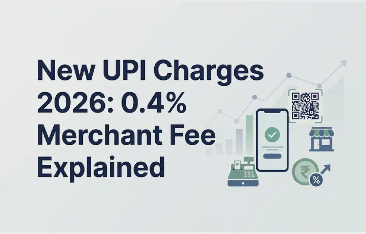 New UPI Charges 2026: 0.4% Merchant Fee Explained