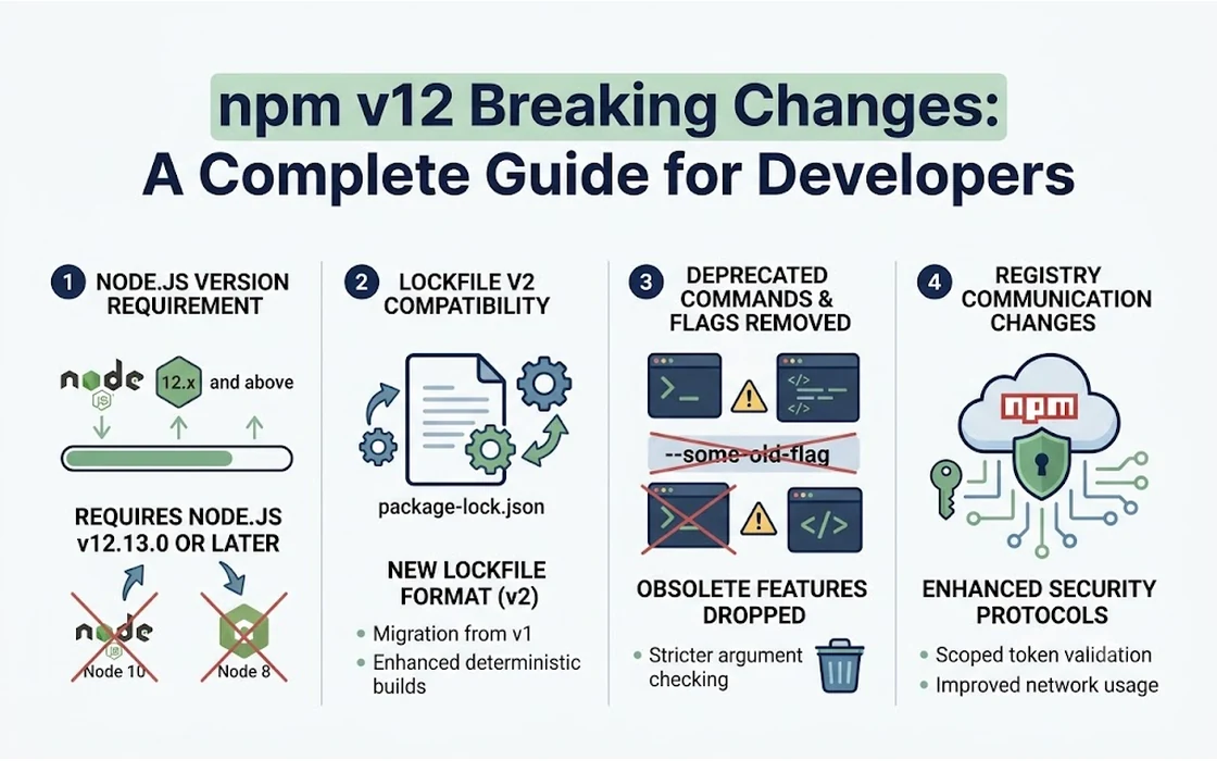 npm v12 Breaking Changes: A Complete Guide for Developers