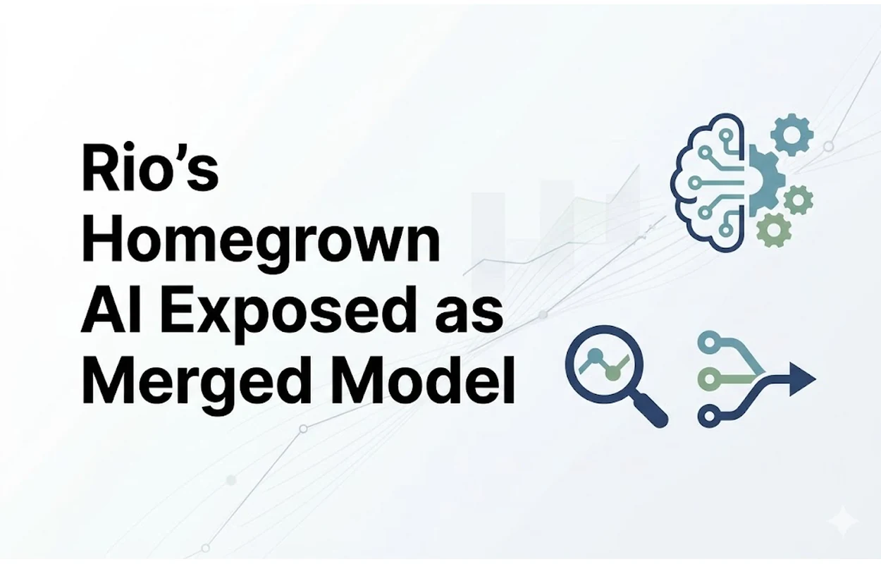 Rio's Homegrown AI Exposed as Merged Model