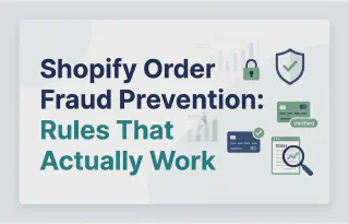 Shopify Order Fraud Prevention: Rules That Actually Work