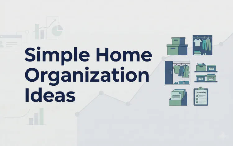 Simple Home Organization Ideas