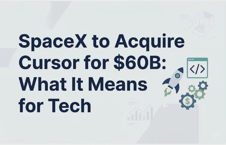 SpaceX to Acquire Cursor for $60B: What It Means for Tech