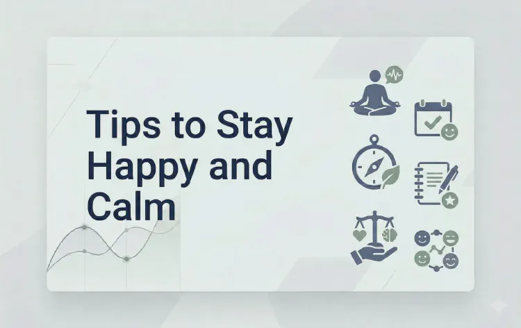 Tips to Stay Happy and Calm