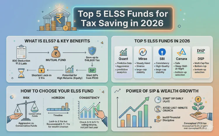 Best ELSS Funds 2026: Top Tax Savers in India