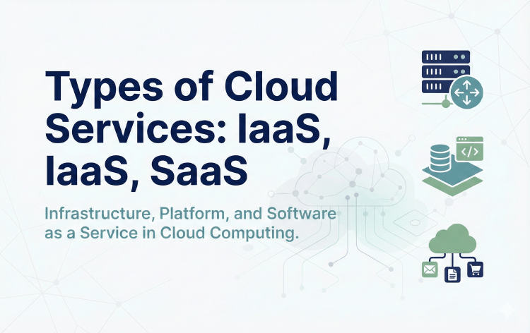 Types of Cloud Services: IaaS, PaaS, SaaS
