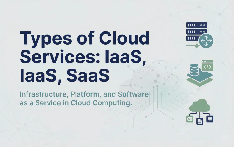 Types of Cloud Services: IaaS, PaaS, SaaS