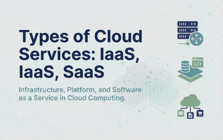 Types of Cloud Services: IaaS, PaaS, SaaS