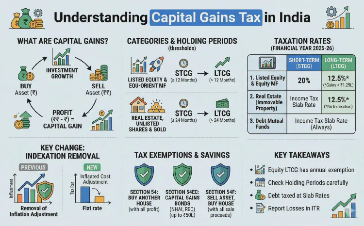 Understanding Capital Gains Tax in India